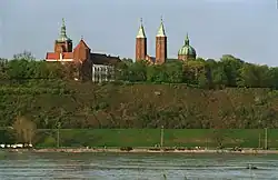 Colline Tumskie avec la cathédrale.