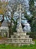 Calvaire de la chapelle Saint-Germain, vue d'ensemble.