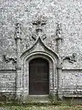 Porte occidentale du transept sud.