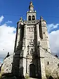 La façade occidentale.