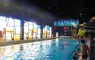 La piscine disco.