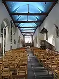 Plougasnou : église paroissiale Saint-Pierre, intérieur, la nef