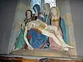 L'église paroissiale, descente de croix (fin XVe&nbsp;siècle ou début XVIe&nbsp;siècle).