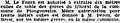Exemples d'autorisations d'extraction de sable sur les grèves de la commune de Plougonvelin en 1925 (journal L'Ouest-Éclair).