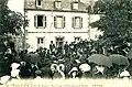 Plounérin : le Crieur public après la messe (carte postale).