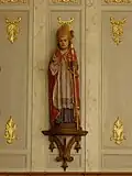 L'église paroissiale Saint-Démet : statue de saint Démet