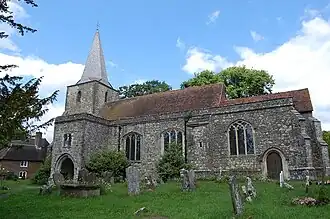 L'église de Pluckley.