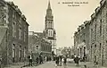 Le bourg de Pluduno vers 1905 (carte postale).