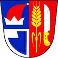 Blason de Počenice-Tetětice