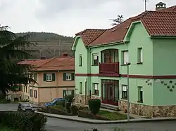 Maisons du village des travailleurs d'Ensidesa.