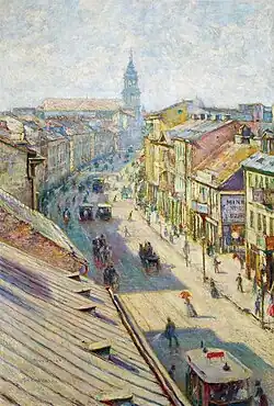 Rue du Nouveau Monde, Władysław Podkowiński,1900.