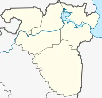 Voir sur la carte topographique du raïon de Podporojie