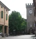 Tour de l’horloge avant le séisme de 2012.