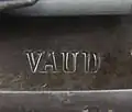 Poinçon du canton de Vaud, relevé sur un fusil 69/71