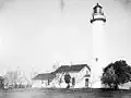 Le phare (photo USCG)
