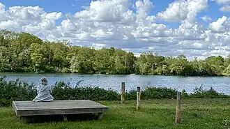 Point de vue sur la passerelle.