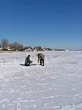 Au vent, Lac des Deux-Montagnes[7], Pointe Calumet