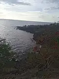 Pointe Sec, entre la pointe de l'Anse et la pointe du Souffleur.