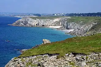 Point de vue depuis la pointe du Corsen.