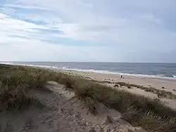 La pointe de Grave côté océan.
