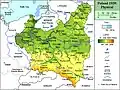 Carte de la Pologne
