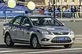 Voiture de police à Saint-Petersbourg