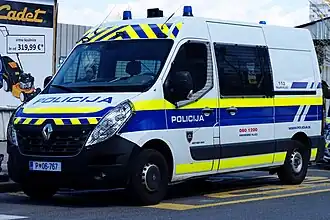 Un Master III (phase 2) de la police slovène.