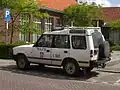 Ancien véhicule de la police communale avant la réforme.