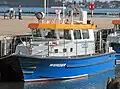 Bateau Werder de la Wasserschutzpolizei.
