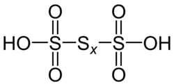Acide polythionique
