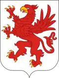 Armoiries d'Éric de Poméranie.