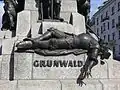 Le grand maître Ulrich von Jungingen, tombé au combat.