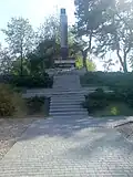Monument érigé en l'honneur de Jozef Pilsudski et sa première brigade