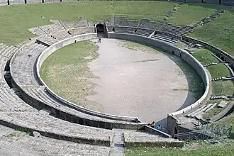 Vue aérienne.