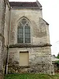 Chapelle nord, côté est.