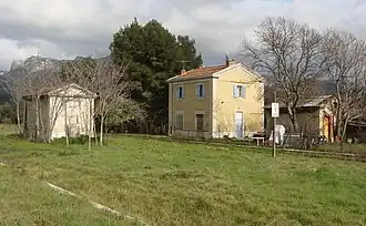 L'ancienne gare.