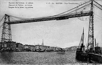 Image illustrative de l’article Pont transbordeur de Rouen
