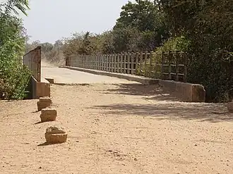 Pont Alibori entre la Commune de Malanville et Karimama