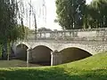 Pont sur la Cisse du XIVe&nbsp;siècle.