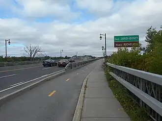 Seuil du pont.