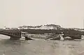 Pont Morand détruit par les Allemands en 1944