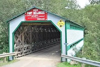 Le pont Bélanger en août 2010.