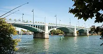 Le pont d'Asnières.