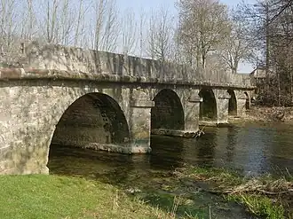 Le pont sur l'Ource.