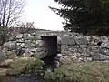 Le pont de Bonalbert, pont situé en altitude sur le plateau de l'Aubrac.