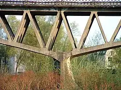 Structure du pont Boutiron