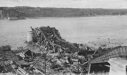 Pont de Québec, effondrement de 1907.