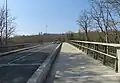 Voie verte sur le pont