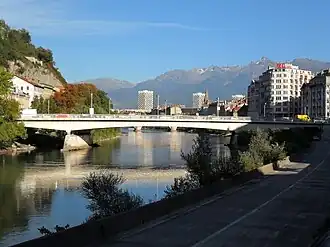 Vue vers l'amont