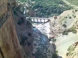 Pont des chutes.